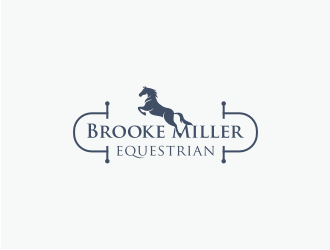 Brooke Miller Equestrian logo design by Susanti