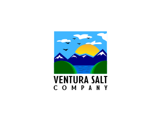 Ventura Salt Company logo design by Drago