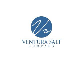 Ventura Salt Company logo design by Gwerth
