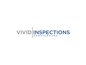Vivid Inspections Services Inc  logo design by Artomoro
