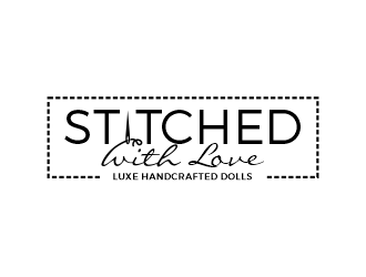 Stitched with Love logo design by SmartTaste