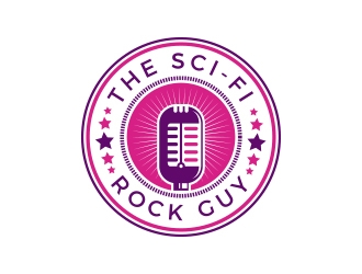 The Sci-Fi Rock Guy logo design by zubi