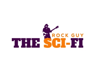 The Sci-Fi Rock Guy logo design by zubi