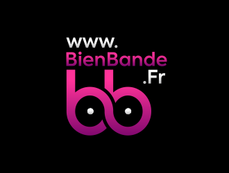 www.BienBande.Fr logo design by hidro