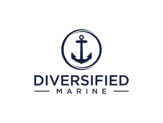 Diversified Marine  logo design by salis17