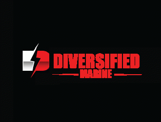 Diversified Marine  logo design by AamirKhan