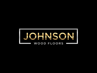 Johnson Wood Floors logo design by p0peye