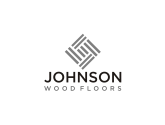 Johnson Wood Floors logo design by R-art
