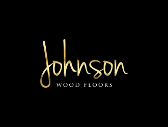 Johnson Wood Floors logo design by p0peye