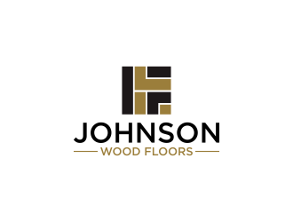Johnson Wood Floors logo design by RIANW