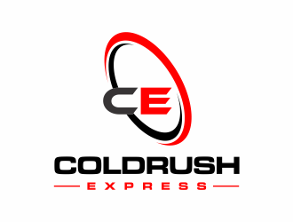 coldrush express logo design by santrie
