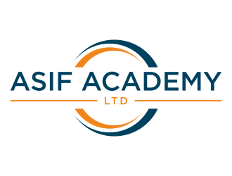Asif academy ltd  logo design by p0peye