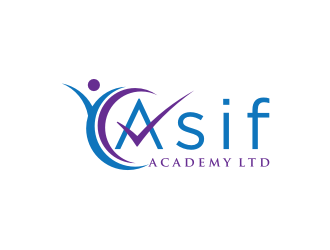 Asif academy ltd  logo design by Barkah