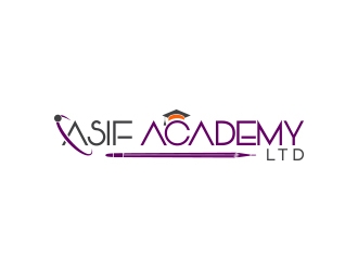 Asif academy ltd  logo design by zubi