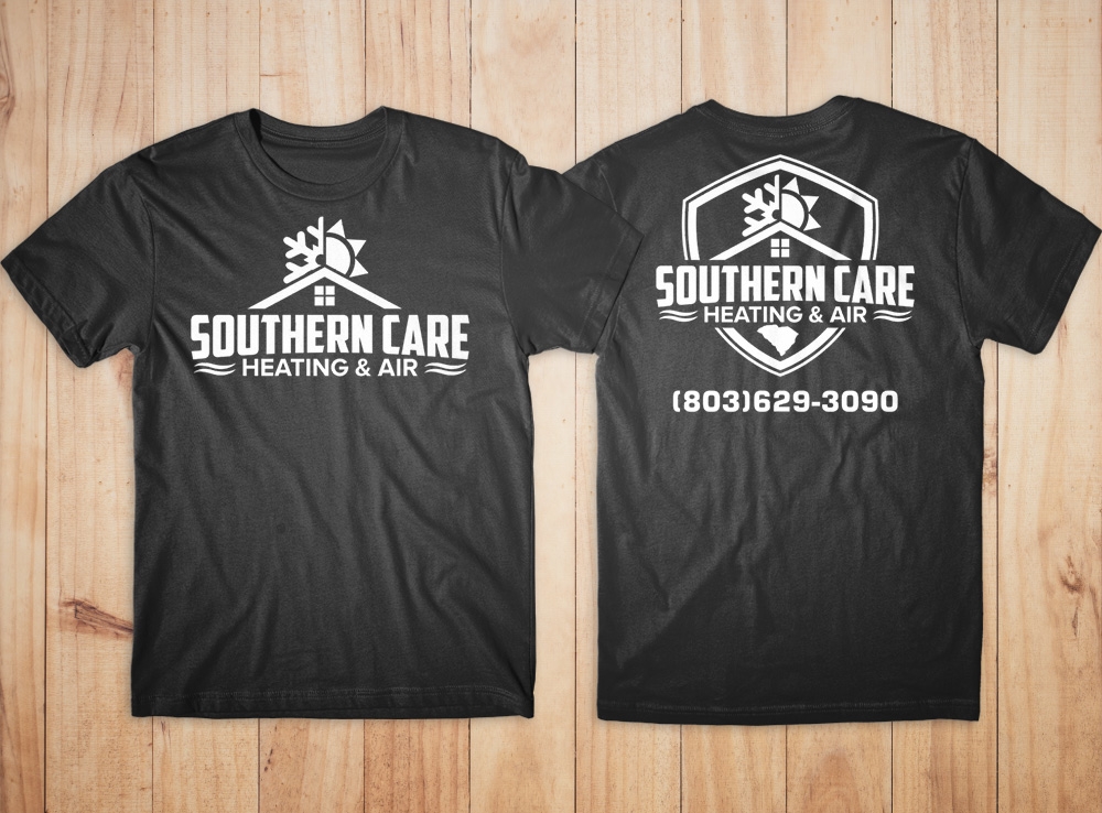 Southern Care Heating & Air logo design by Kindo