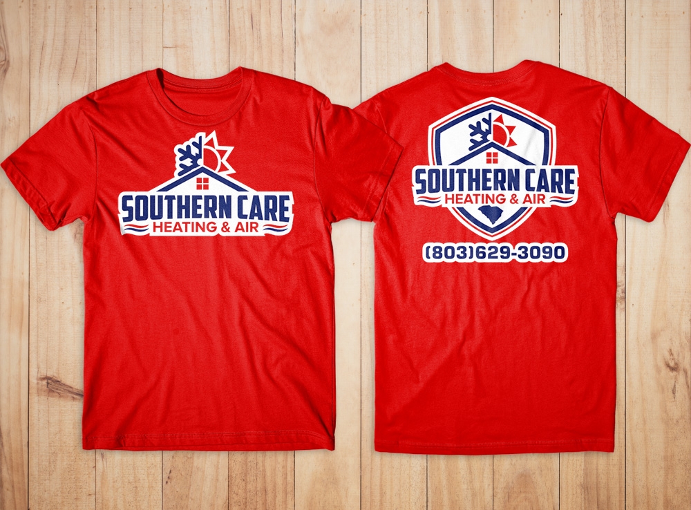 Southern Care Heating & Air logo design by Kindo