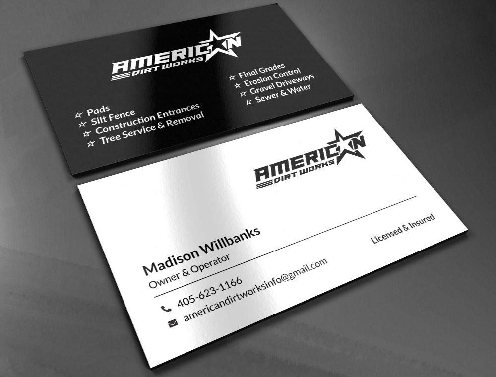 American Dirt Works   logo design by fritsB