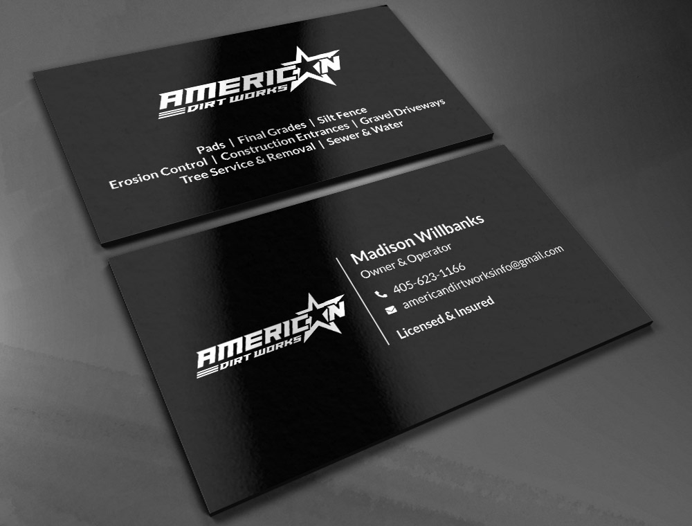 American Dirt Works   logo design by fritsB