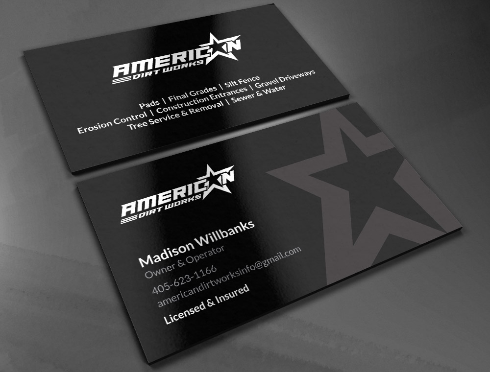 American Dirt Works   logo design by fritsB