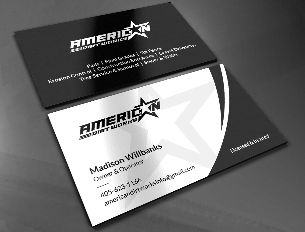 American Dirt Works   logo design by fritsB