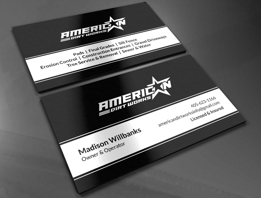 American Dirt Works   logo design by fritsB