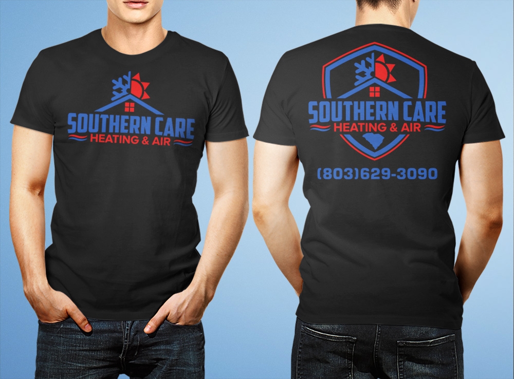 Southern Care Heating & Air logo design by Kindo