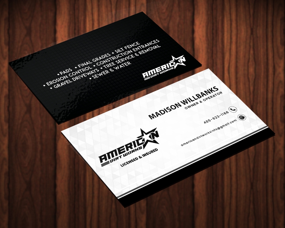 American Dirt Works   logo design by MastersDesigns