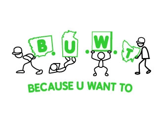 B.U.W.T logo design by uttam