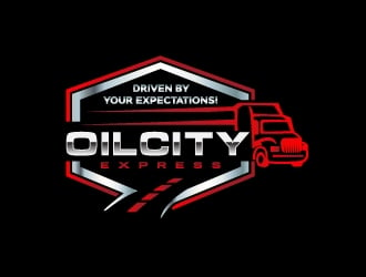Oil City Express logo design by Marianne