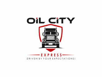 Oil City Express logo design by giphone