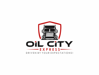 Oil City Express logo design by giphone