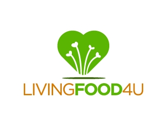 LivingFood4U logo design by iamjason