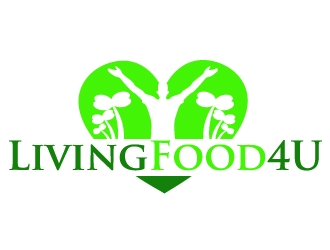 LivingFood4U logo design by PMG