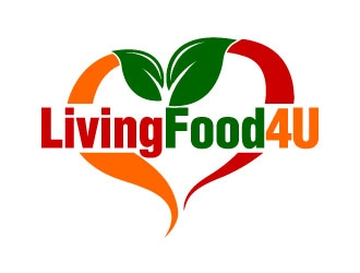 LivingFood4U logo design by J0s3Ph
