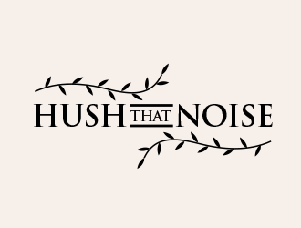 Hush That Noise logo design by BeDesign