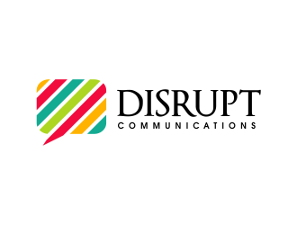 Disrupt Communications logo design by JessicaLopes