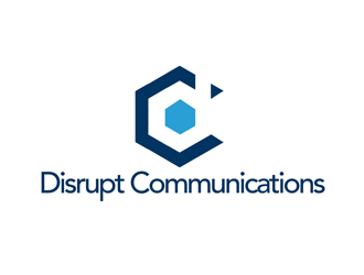 Disrupt Communications logo design by kunejo
