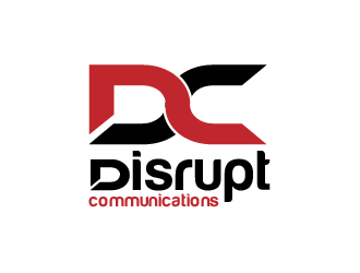 Disrupt Communications logo design by tukangngaret