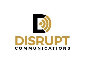 Disrupt Communications logo design by J0s3Ph