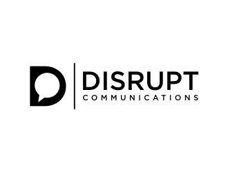 Disrupt Communications logo design by Barkah