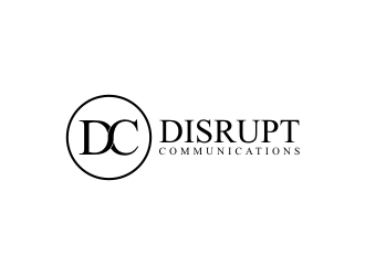 Disrupt Communications logo design by Barkah