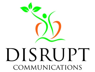 Disrupt Communications logo design by jetzu