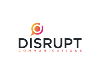 Disrupt Communications logo design by sheilavalencia