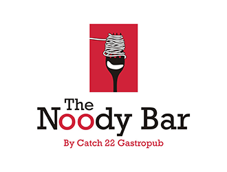 The Noody Bar (By Catch 22 Gastropub) logo design by logolady