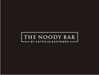 The Noody Bar (By Catch 22 Gastropub) logo design by bricton