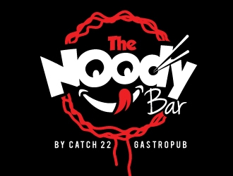 The Noody Bar (By Catch 22 Gastropub) logo design by REDCROW