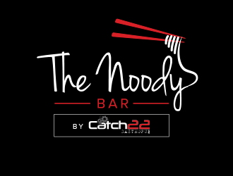 The Noody Bar (By Catch 22 Gastropub) logo design by BeDesign