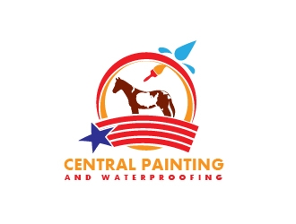 Central Painting and Waterproofing logo design by Cyds