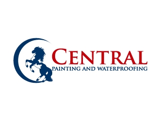Central Painting and Waterproofing logo design by LogOExperT