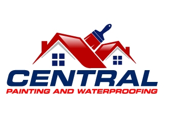 Central Painting and Waterproofing logo design by AamirKhan